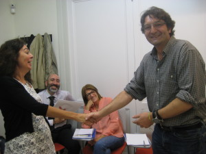 Ricardo Navarro Ricardo Navarro, aluno do sexto nível do Centro Cultural do Brasil em Barcelona ganhou a primeira fase do Concurso Machado de Assis.